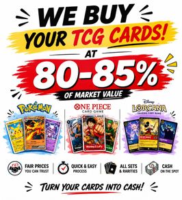 Buying Pokemon One Piece Lorcana