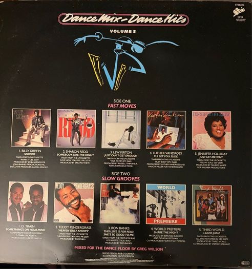 Dance Mix Dance Hits Volume 3 Original 1984 UK Vinyl LP