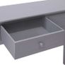Console Table Grey 90x30x77 cm Wood Image 6