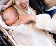 wool wrap baby