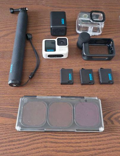 GoPro HERO13 (White edition) - Waterproof Action Camera with 5.3K60 Video, 27MP Photo