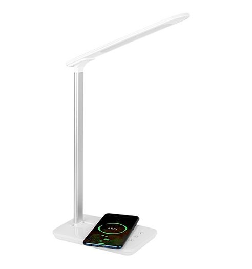 New 27x LED Desk Light Lamp 10W Wireless Induction Charging Charger #1507