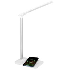 New 27x LED Desk Light Lamp 10W Wireless Induction Charging Charger #1507