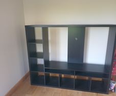 Walnut Effect Ikea Entertainment Unit