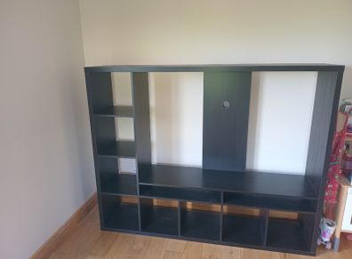 Walnut Effect Ikea Entertainment Unit