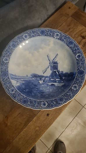 Antique Hand painted plate