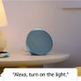 Echo Pop (Newest gen) Full sound compact Wi-Fi and Bluetooth smart speaker with Alexa Glacier White Image 3