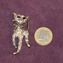 Ladies Cat Brooch Image 4