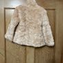 Girls fur coats aged 3-4 Image 3