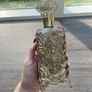 Vintage Ornate Glass and Filigree Metal Dressing Table Vanity Set, 3Piece Image 5