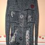 womens Tivoli 30% wool jumper long cardigan tunic sweater Size Medium Image 2