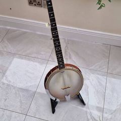 AP Toman Long Neck 5 String Banjo