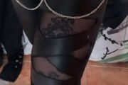 Amazing Leather Look Leggings size 18/20