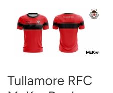 Tullamore RFC kids Jersey 25/26 Age 9-10