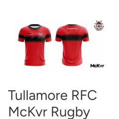 Tullamore RFC kids Jersey 25/26 Age 9-10