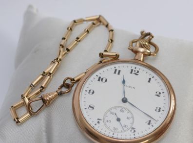 Vintage Elgin Gold  Pocket Watch