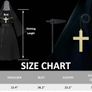 Scary nun costume size S Image 3