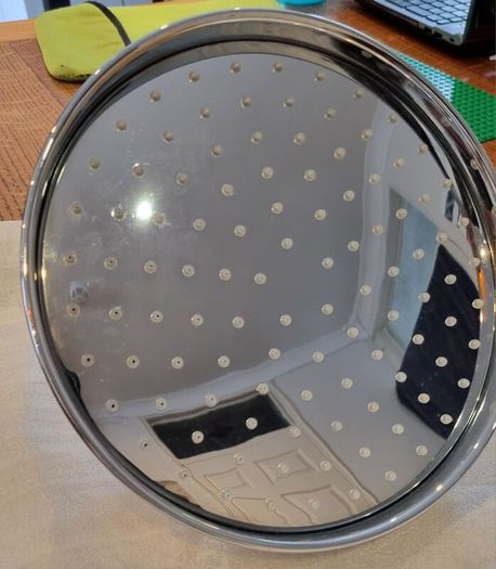 Rainfall shower head.