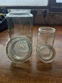 2 Vintage Storage Jars