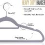 _Home Premium Velvet Hangers for Shirts, Dresses, Suits, Jackets, Strappy Tops - Non-Slip - Pack of 50 - Velvet Hangers with Pull Bar Image 3