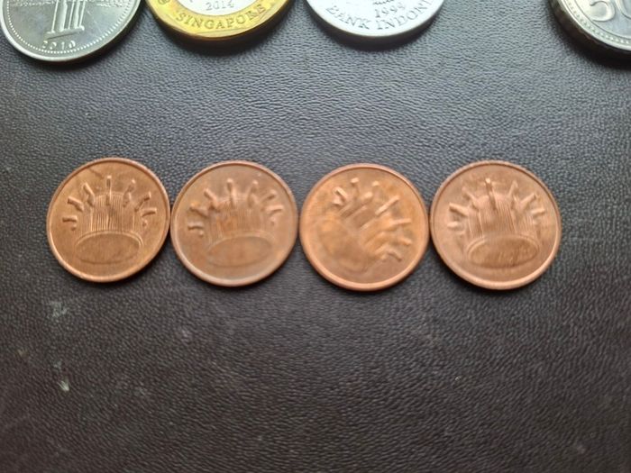 Indonesia&Malaysia&Singapore. Lot of 14 coins (1987-2014)