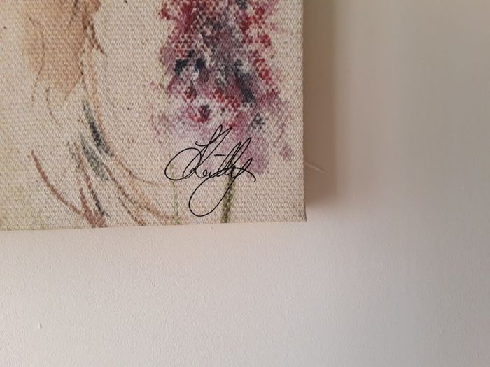 painting on canvas