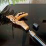 Unique Handmade Walking Stick, Spaniel Handle, Never Used Image 7