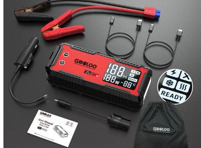 BRAND NEW 12V Car Jump Starter 4000A Car Battery Starter 26800mAh Portable Power Bank Booster Auto Starting Device Emergency Start