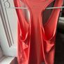 Neon Coral Sports Tank Top Size M Image 3