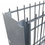 2D Gabion Fence Galvanised Steel 2.008x1.03 m 8 m (Total Length) Grey Image 10