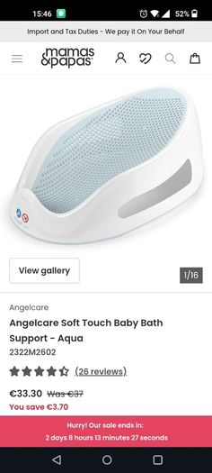Baby Bath Support Seat