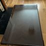 Solid Wooden Coffee Table with Glass Top Elegant & Sturdy Image 2