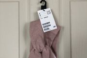 Pink Knitted headband H&amp;M