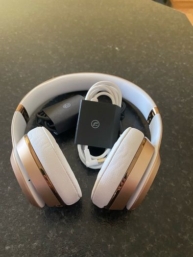 Beats Solo 3 gold headphones