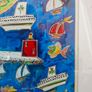 Stunning Large Original signed Painting(2004) of Dublin Bay by Irish Artist Simone Walsh Image 7
