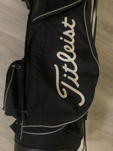 Tiltiest stand golf bag w rain cover