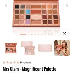Eyeshadow makeup palette beperfect
