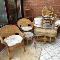 Wicker conservatory/patio furniture