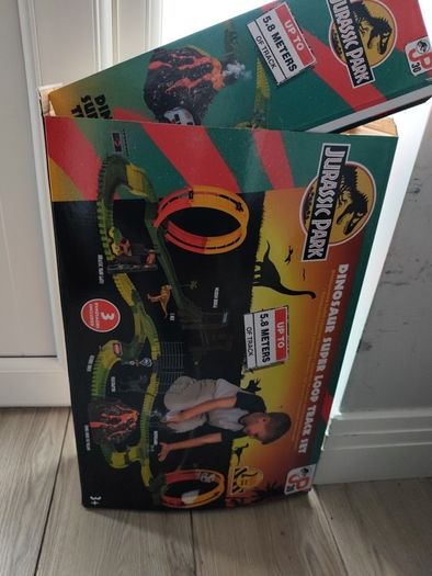 Dinosaur super loop track set