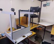 computer  tables and chairs