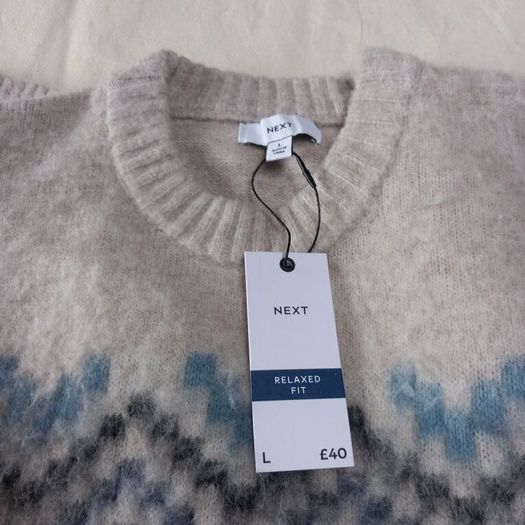 large jumper new from Next