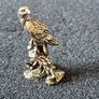3 brass Animals,. Solid brass. Image 7