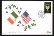 2024 Ireland Diplomatic Relations with USA, Centenary Commemorative Stamp An Post First Day Cover (FDC)