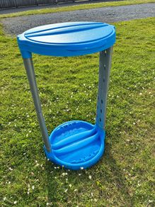 Collapsible Caravan / Camping Rubbish Bin Blue
