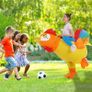 Inflatable Costume Chicken Halloween Costumes Adult Kid Inflatable Costumes for Men Women Blow up Costumes Funny Fancy Dress Party Image 5
