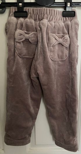 Dark pink girl's trousers 12/18mMothercare