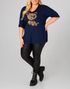 Fab Tunic Top with Sparkly Gems size 20/22