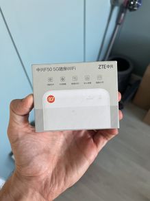 ZTE F50 5G Pocket Ufi 5G Wireless WIFI Routers Sub-6 SA/NSA N1/5/8/28/41/78 4G Cat15 2.4G/5G Wifi(No battery)