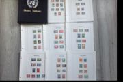 Stamp collection United Nations New York