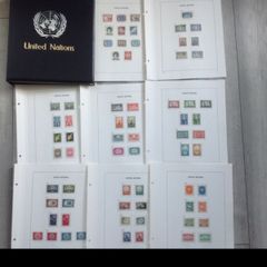 Stamp collection United Nations New York